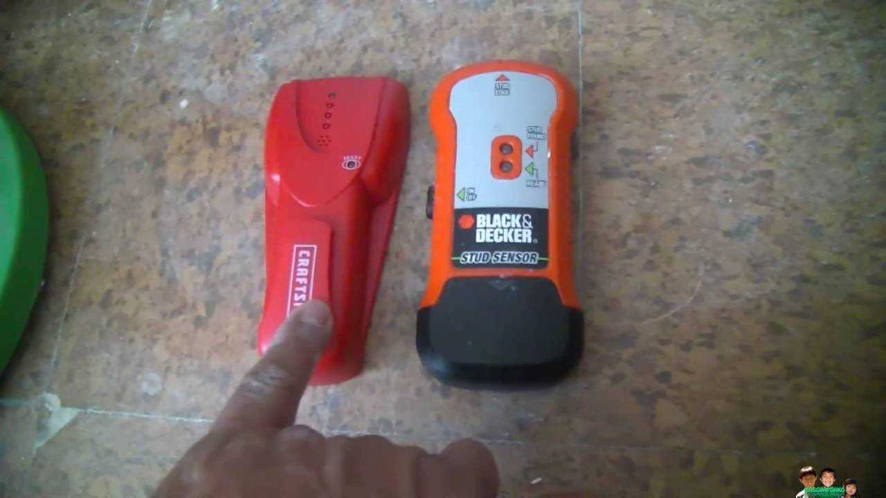 black & decker stud sensor instruction manual