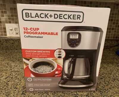 black and decker 12 cup coffee maker instruction manual