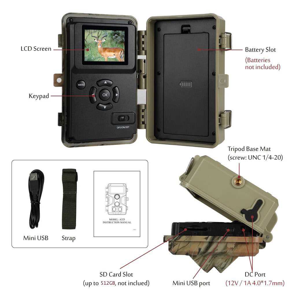 blaze video trail camera instruction manual