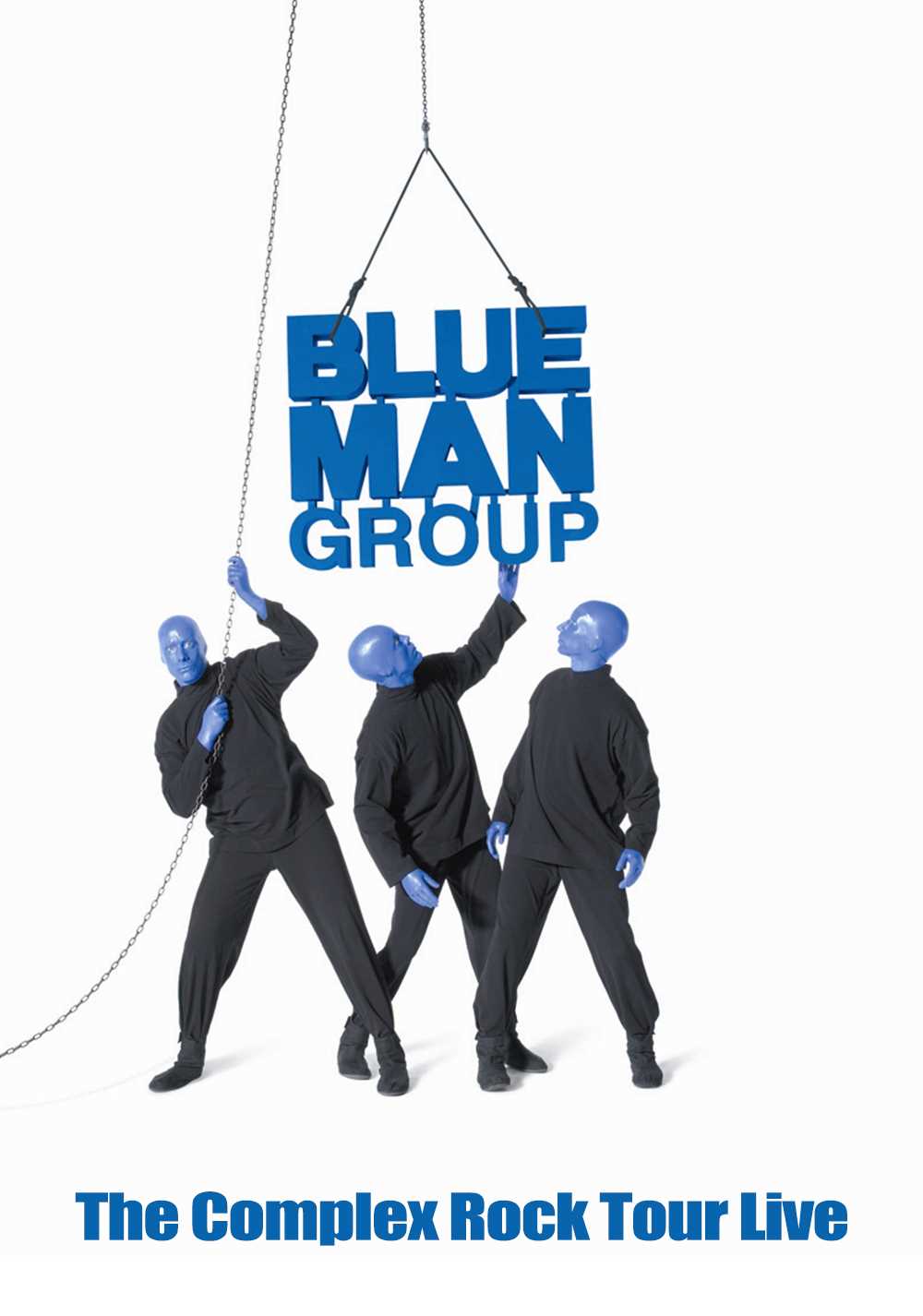 blue man group rock concert instruction manual