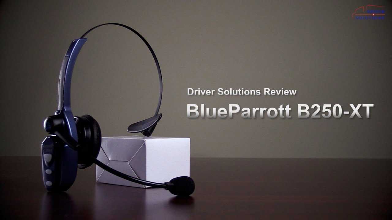 blue parrot b250xt instruction manual