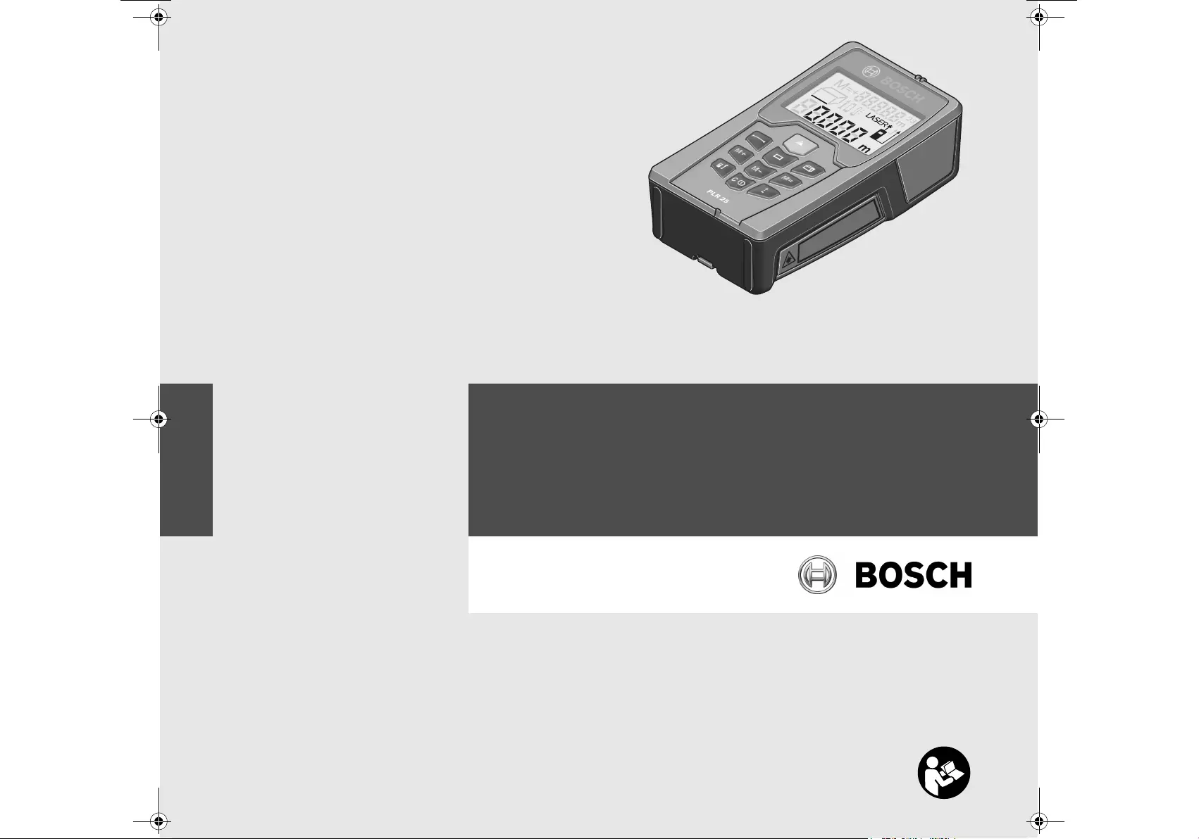 bosch glr225 instruction manual