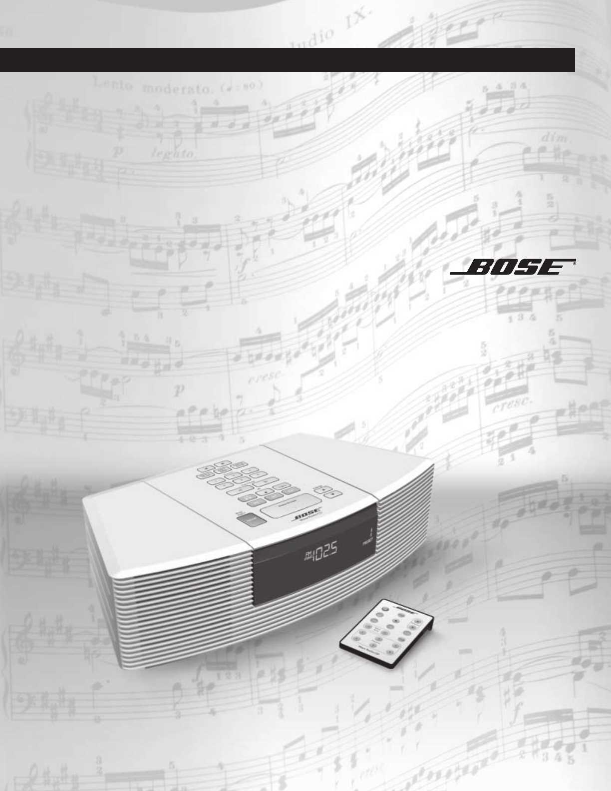 bose cd player instruction manual