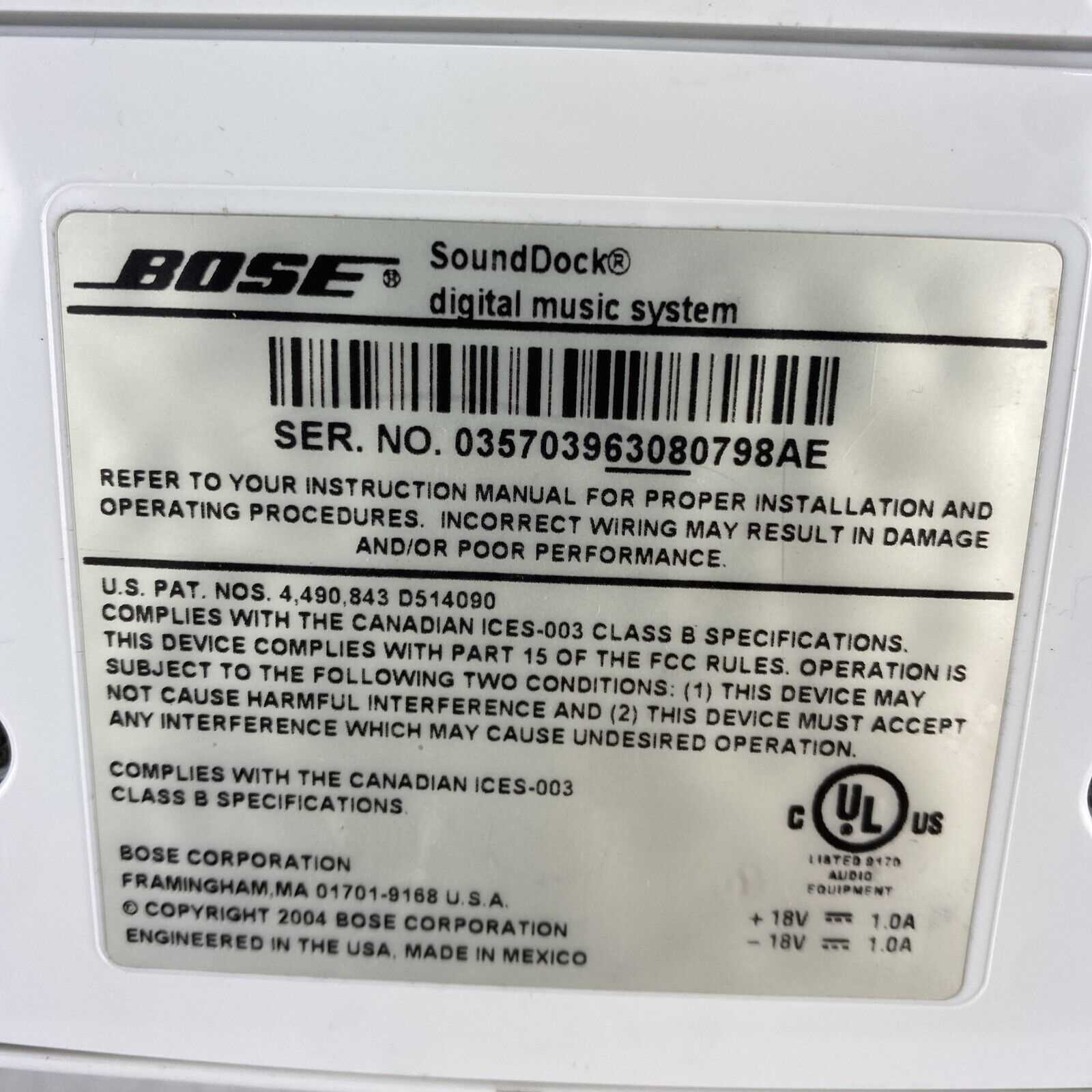 bose ipod dock instruction manual