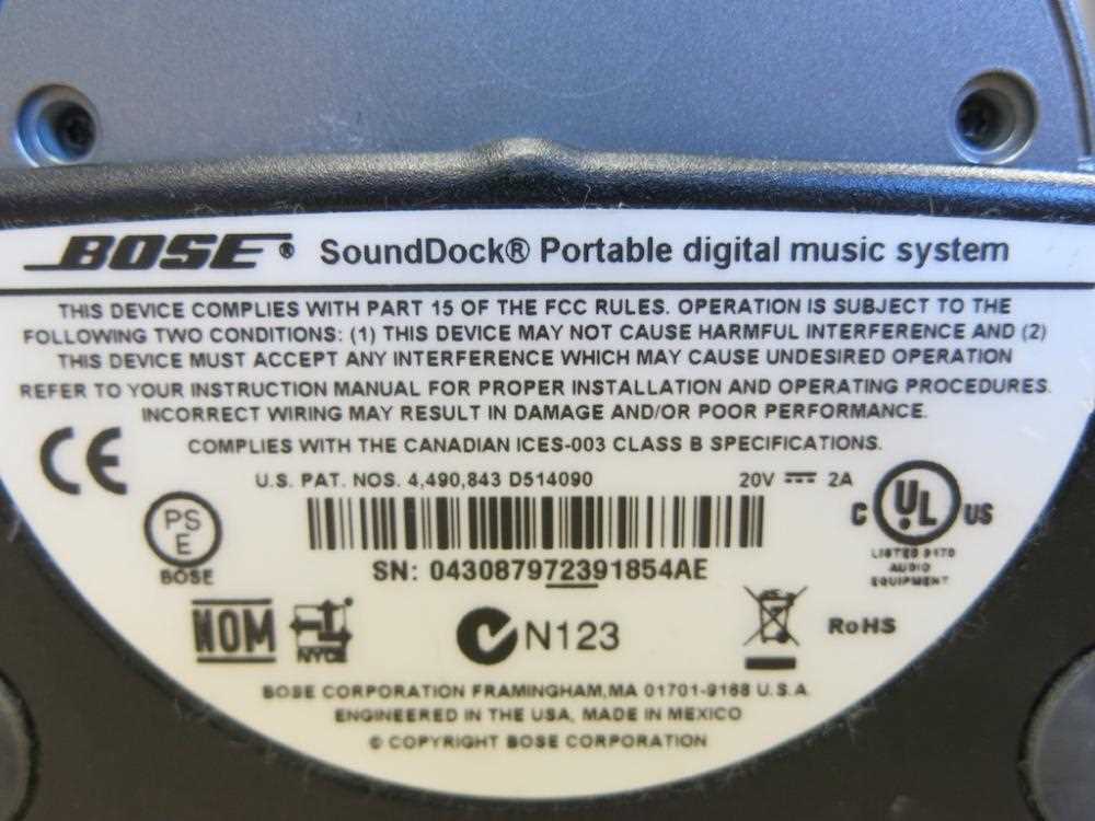 bose sounddock series 2 instruction manual