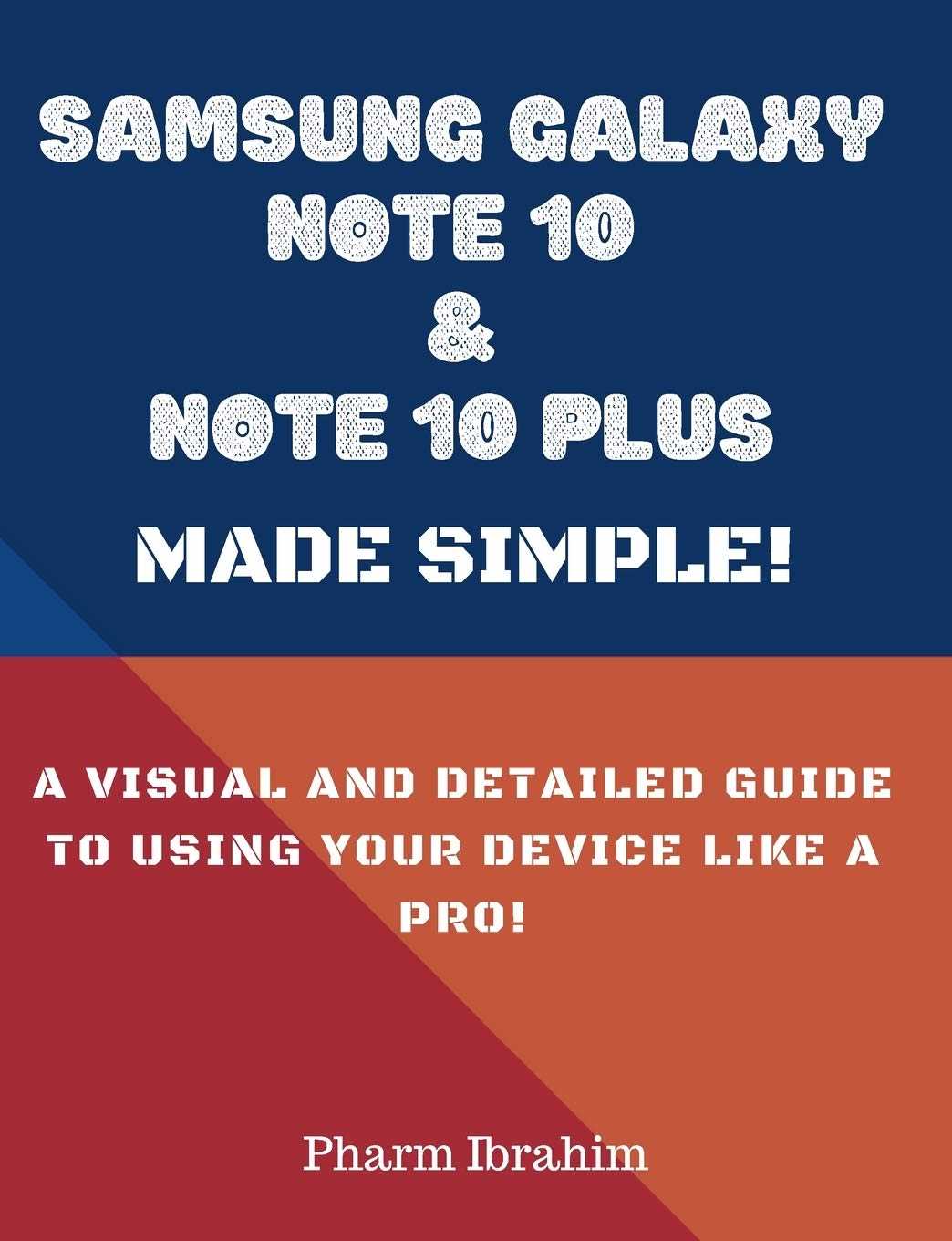 samsung galaxy note 10 plus instruction manual