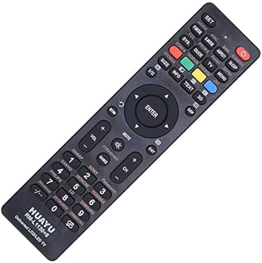 lg tv remote instruction manual