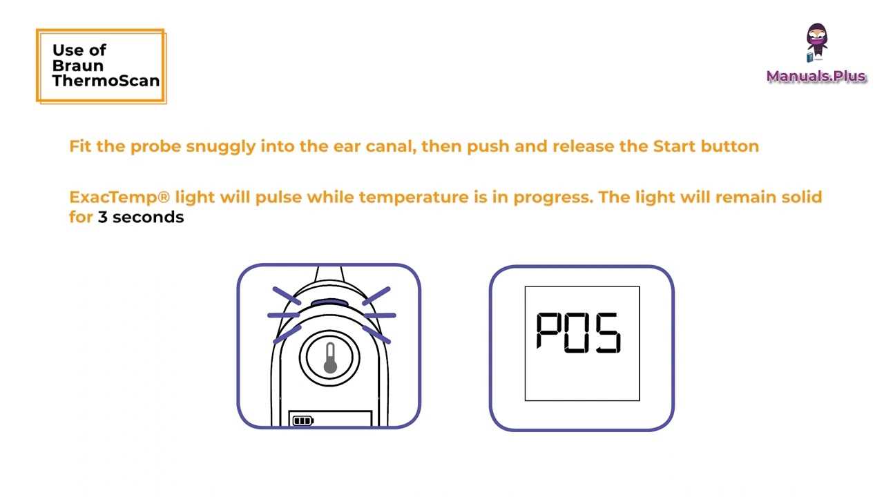 braun thermoscan instruction manual