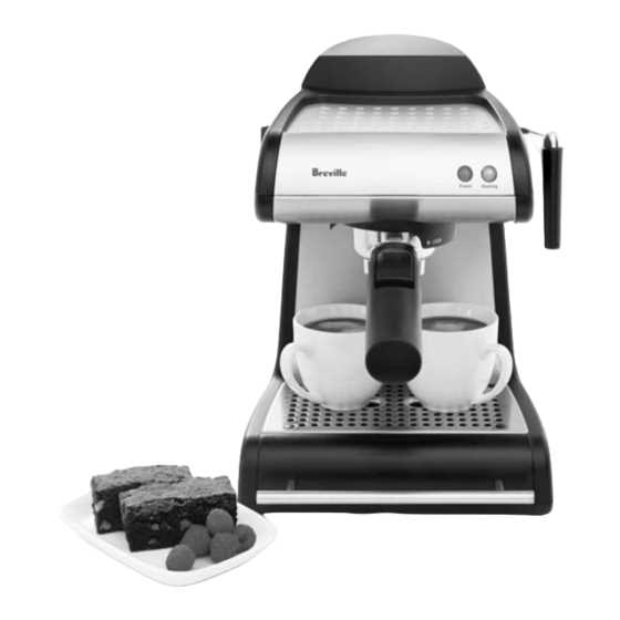 breville espresso instruction manual