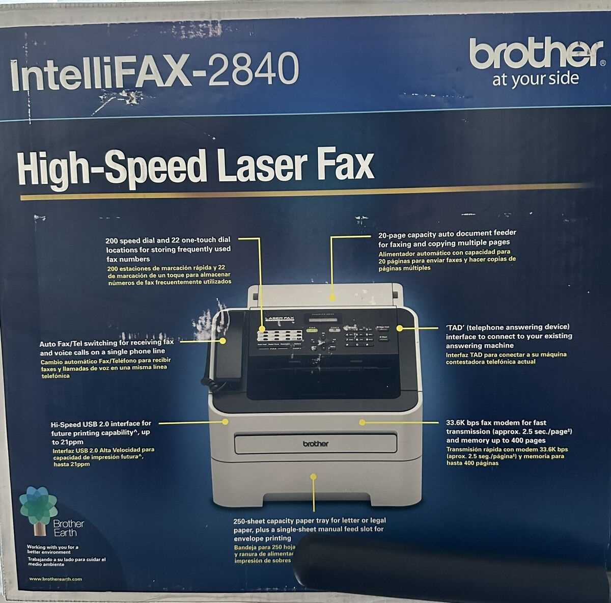 brother intellifax 2800 instruction manual