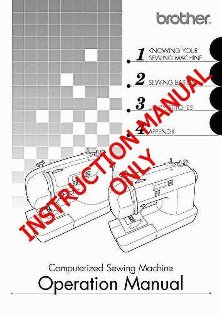 brother ls 30 sewing machine instruction manual