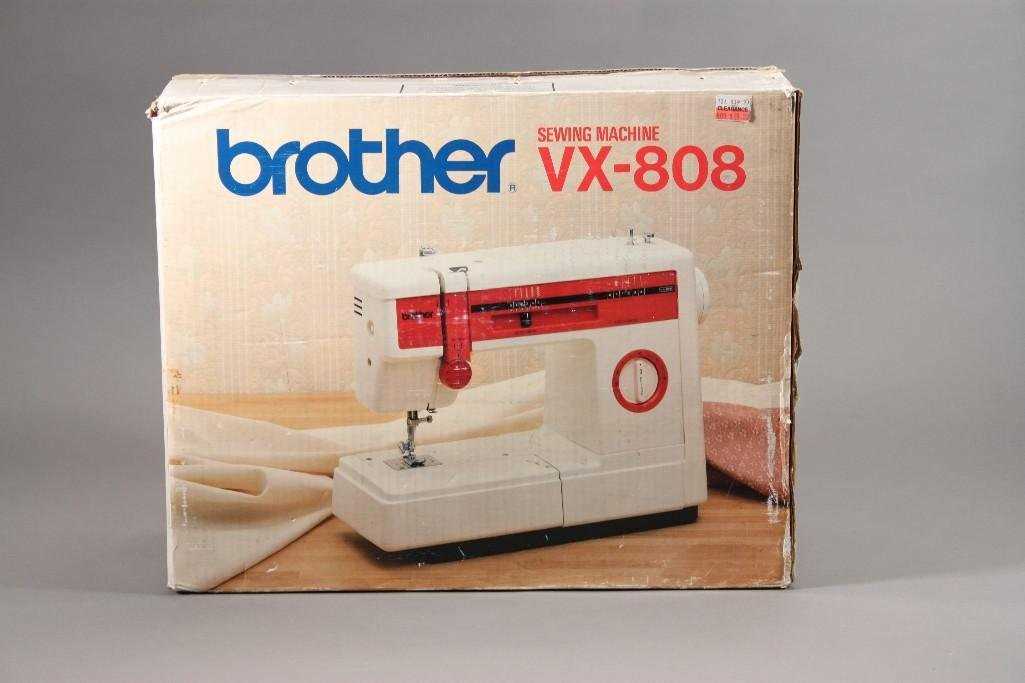 brother vx 808 instruction manual