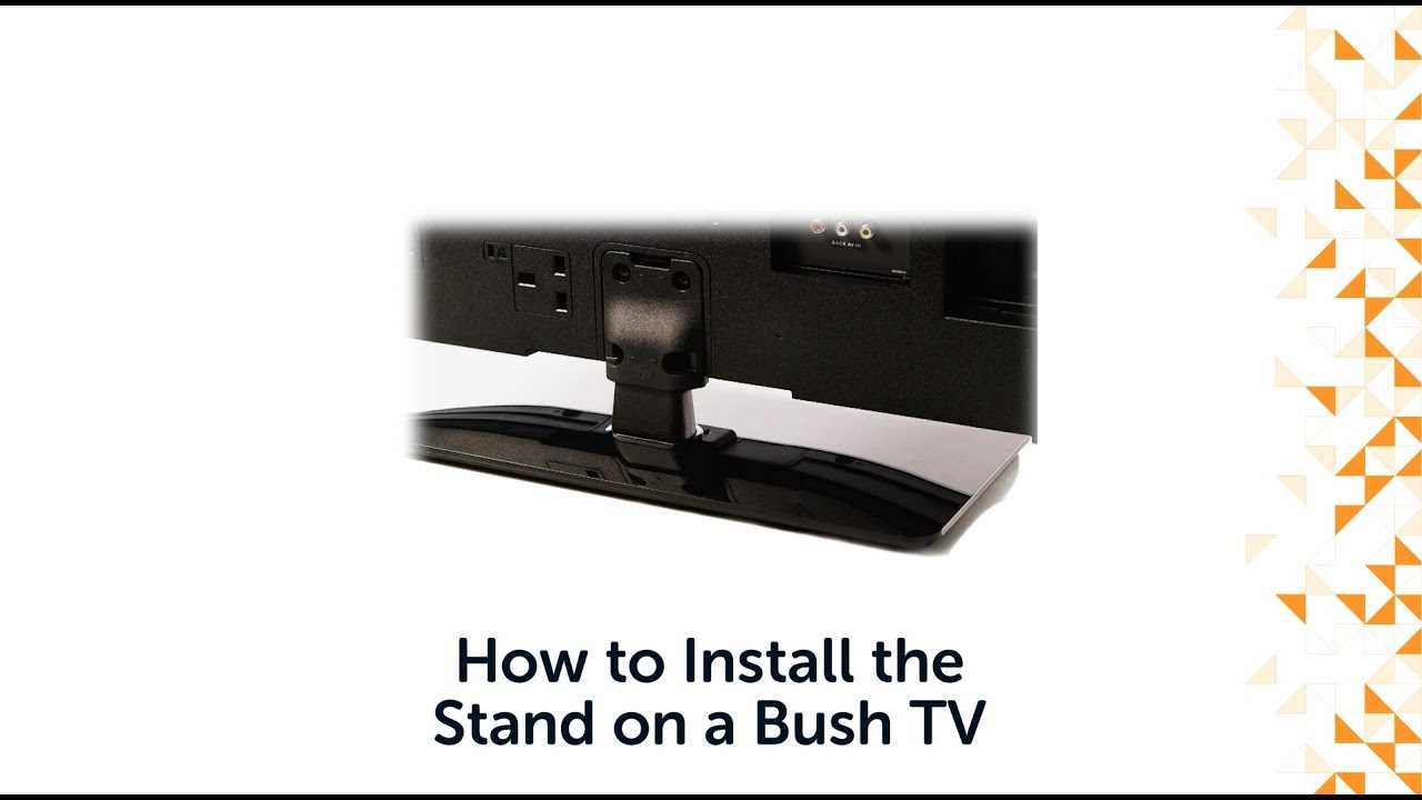 bush tv instruction manuals