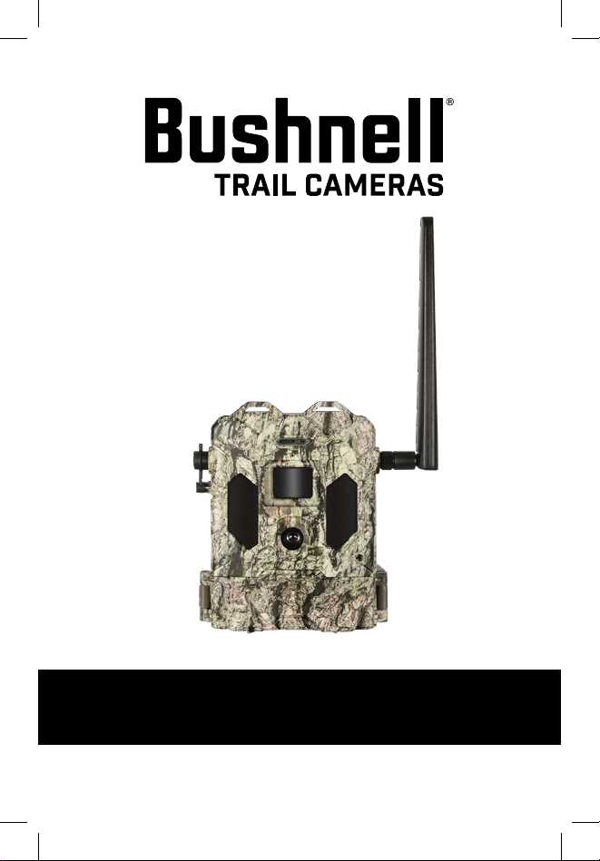 bushnell trail camera instruction manual