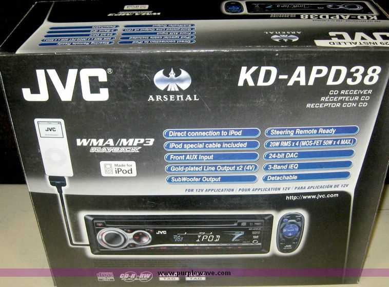 jvc kd g230 instruction manual