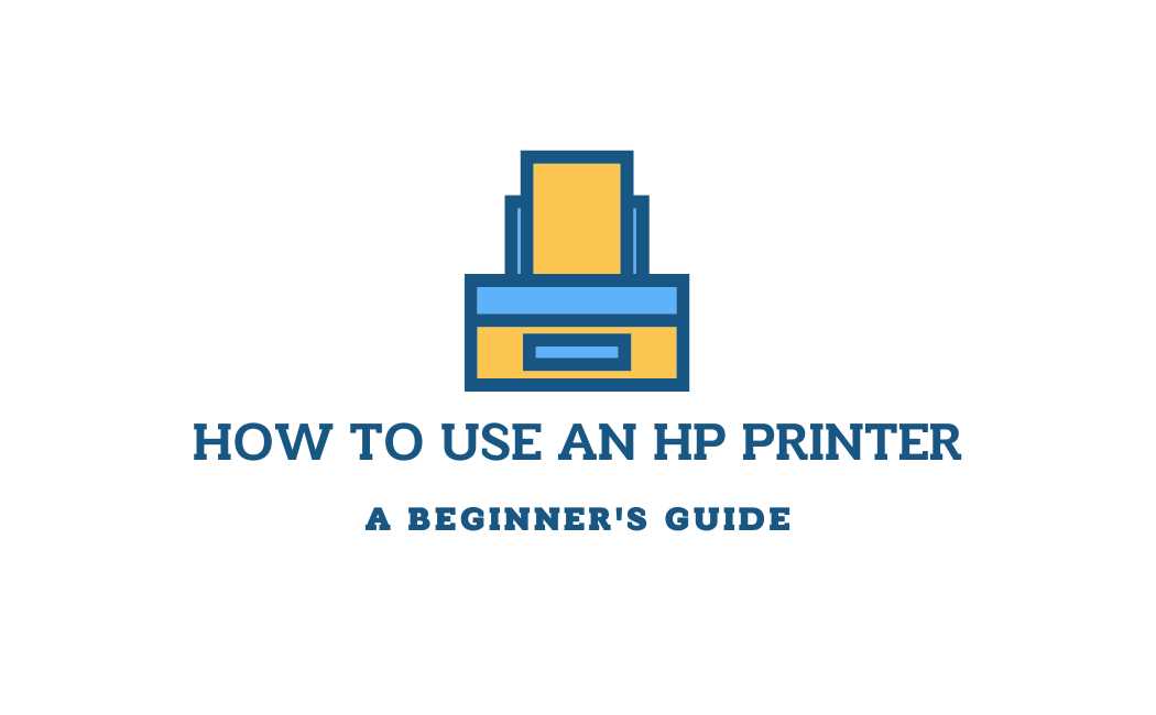 hp printer instruction manual