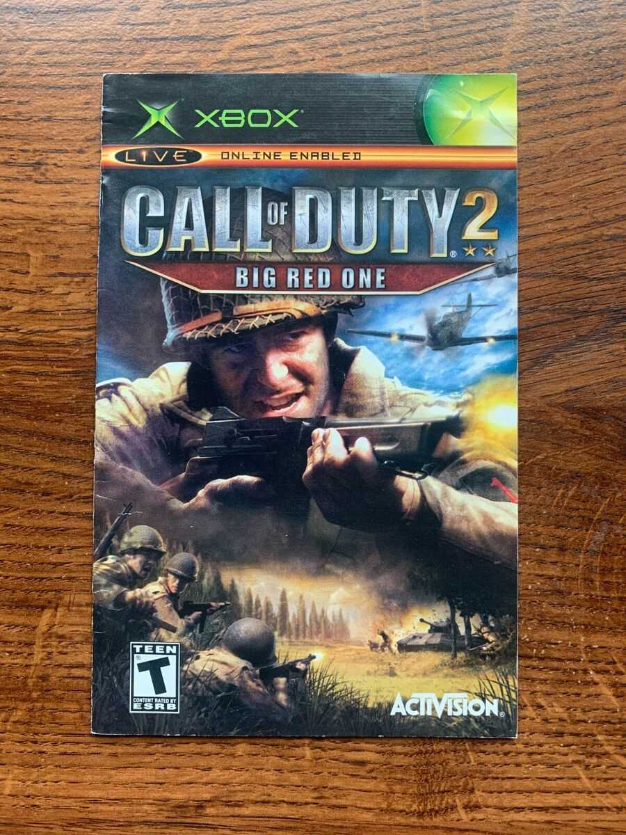 call of duty ww2 instruction manual