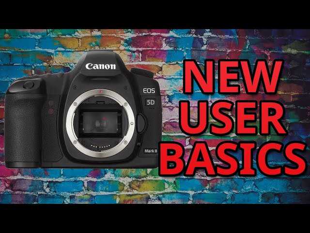 canon 5d mark ii instruction manual