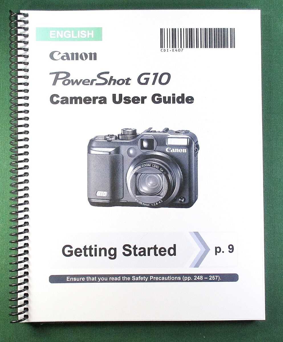 canon g12 instruction manual