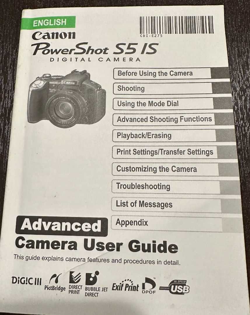 canon powershot s3 is instruction manual