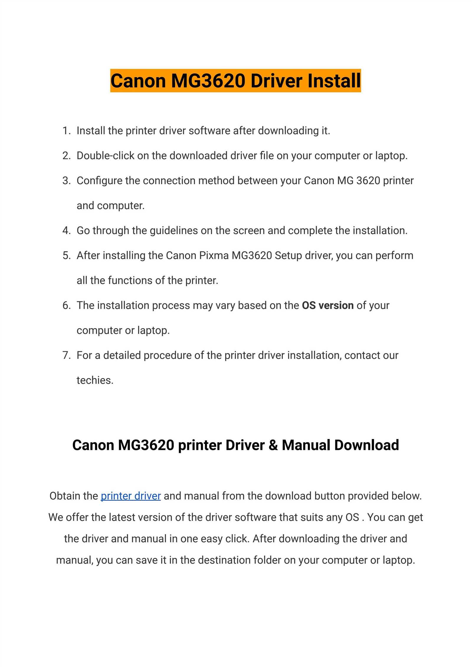 canon printer instruction manuals