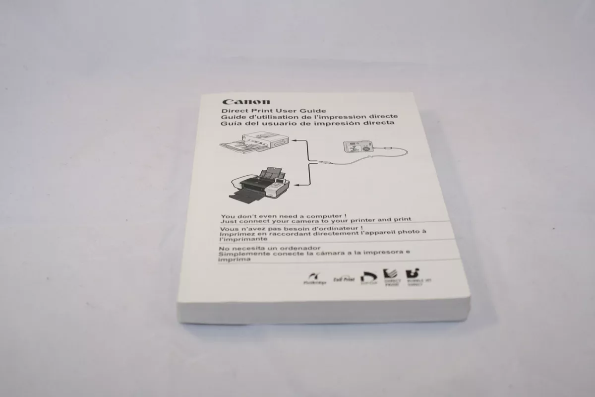 canon printer instruction manuals