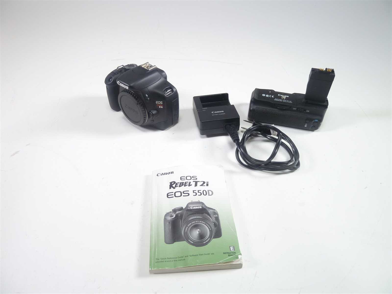 canon rebel t2i instruction manual