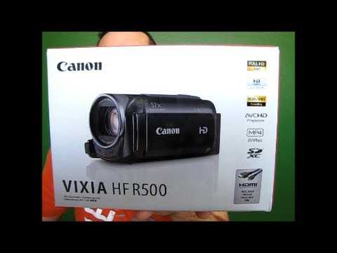 canon vixia hf r500 instruction manual