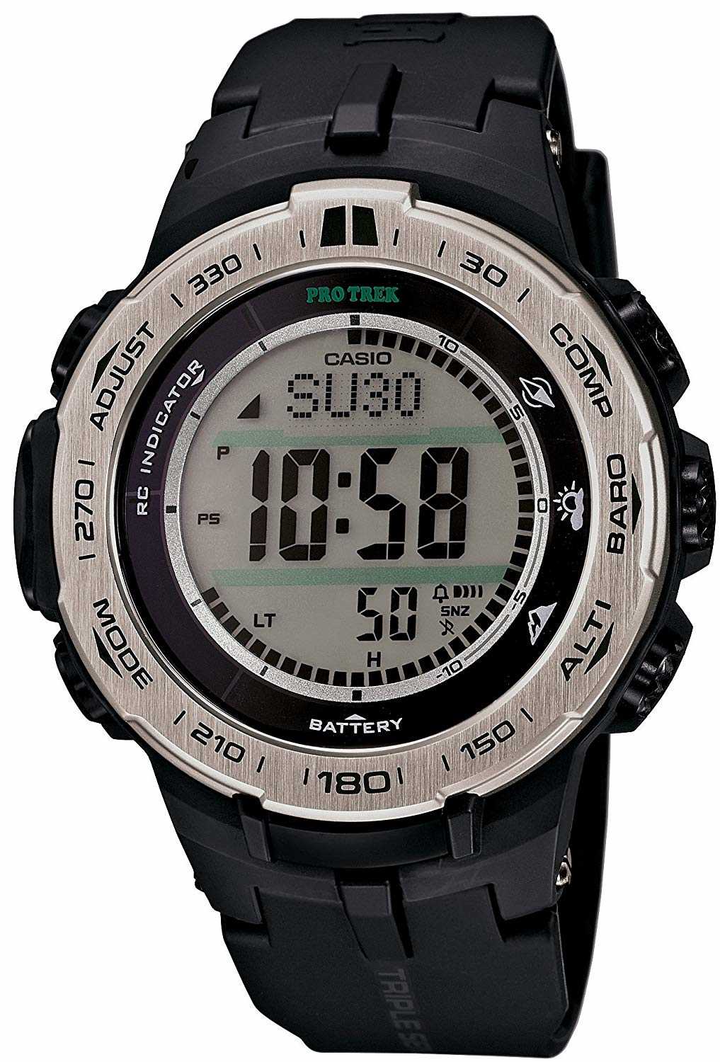 casio protrek triple sensor instruction manual