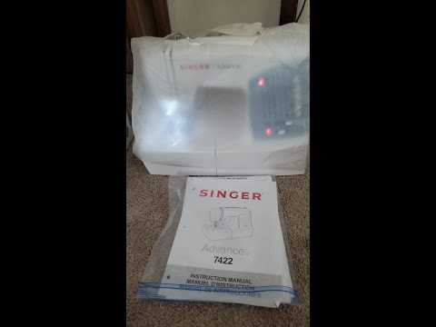 singer 7422 instruction manual