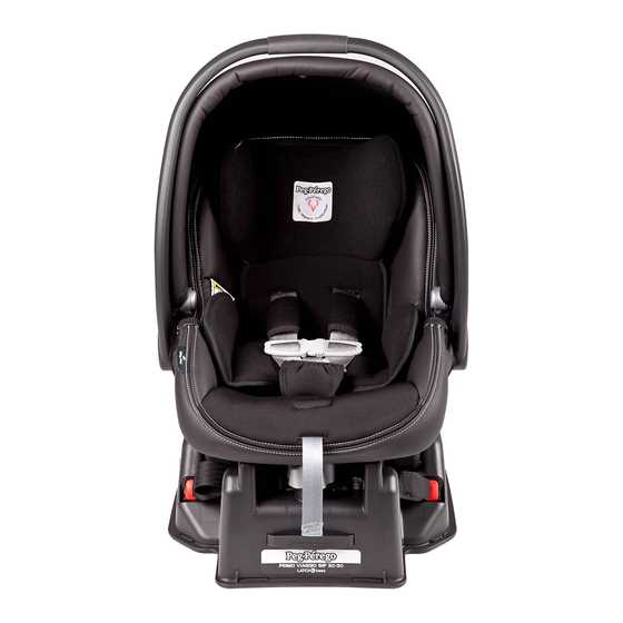 peg perego car seat instruction manual