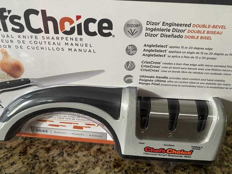 chefs choice knife sharpener model 100 instruction manual