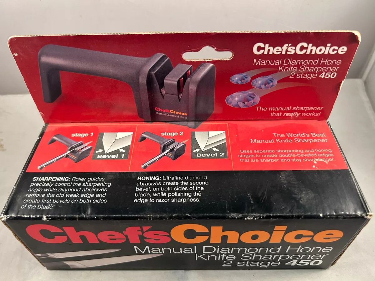 chefs choice manual diamond hone 450 instructions