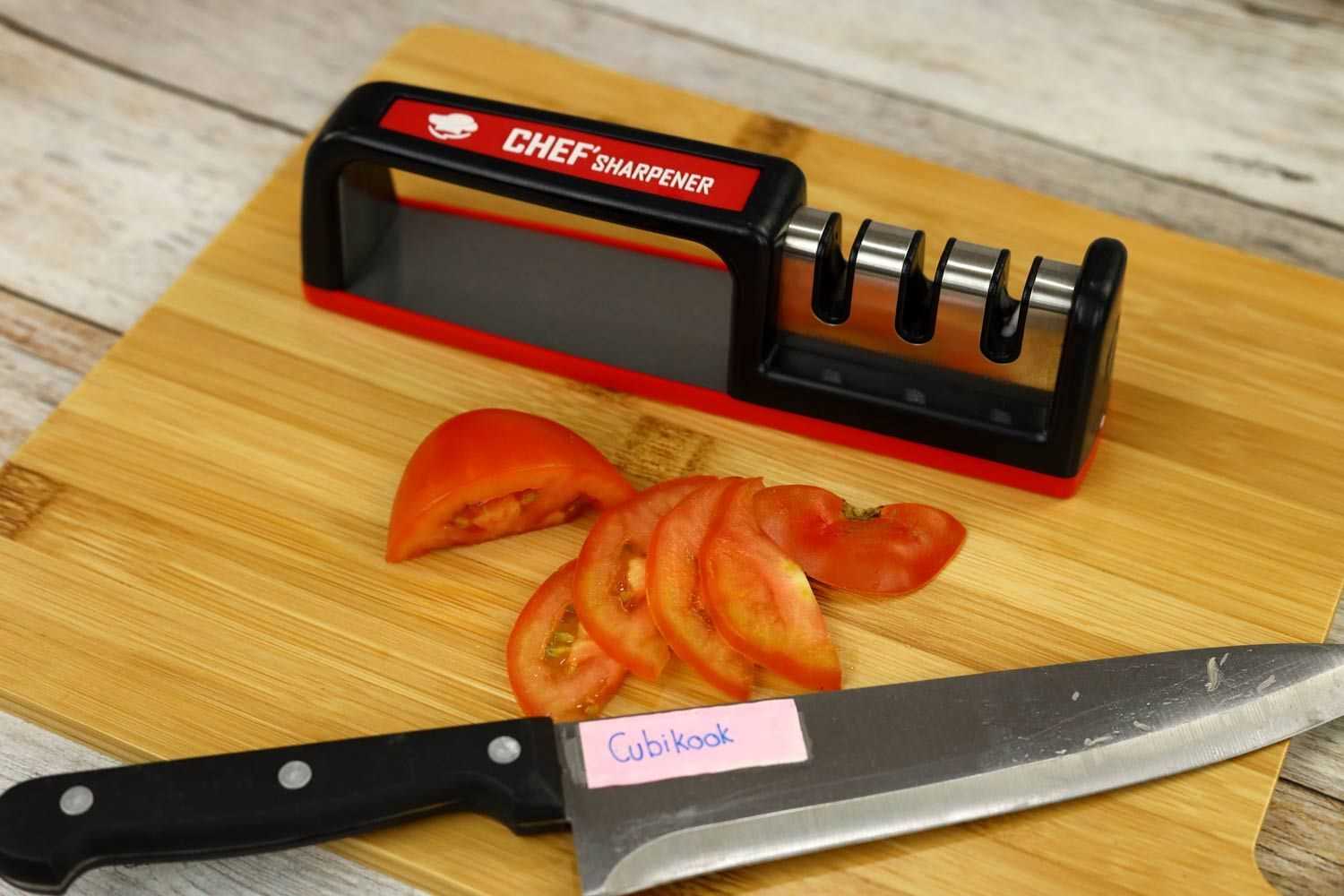 chefs choice manual knife sharpener instructions