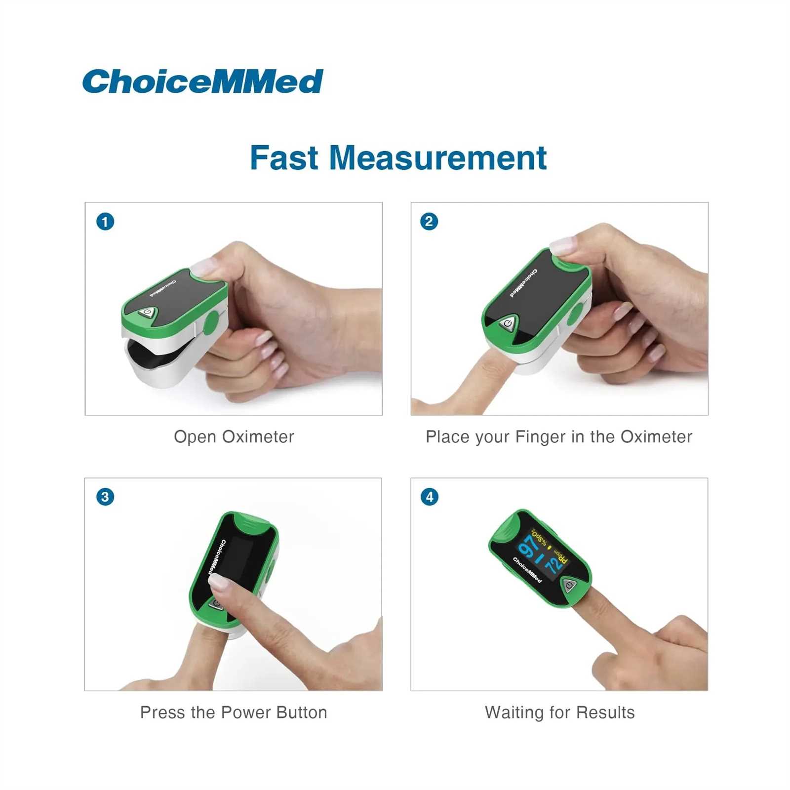 choicemmed pulse oximeter instruction manual