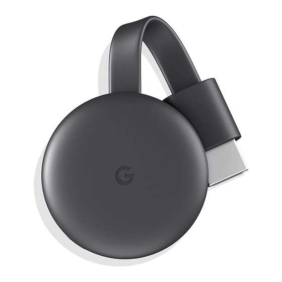 chromecast audio instruction manual