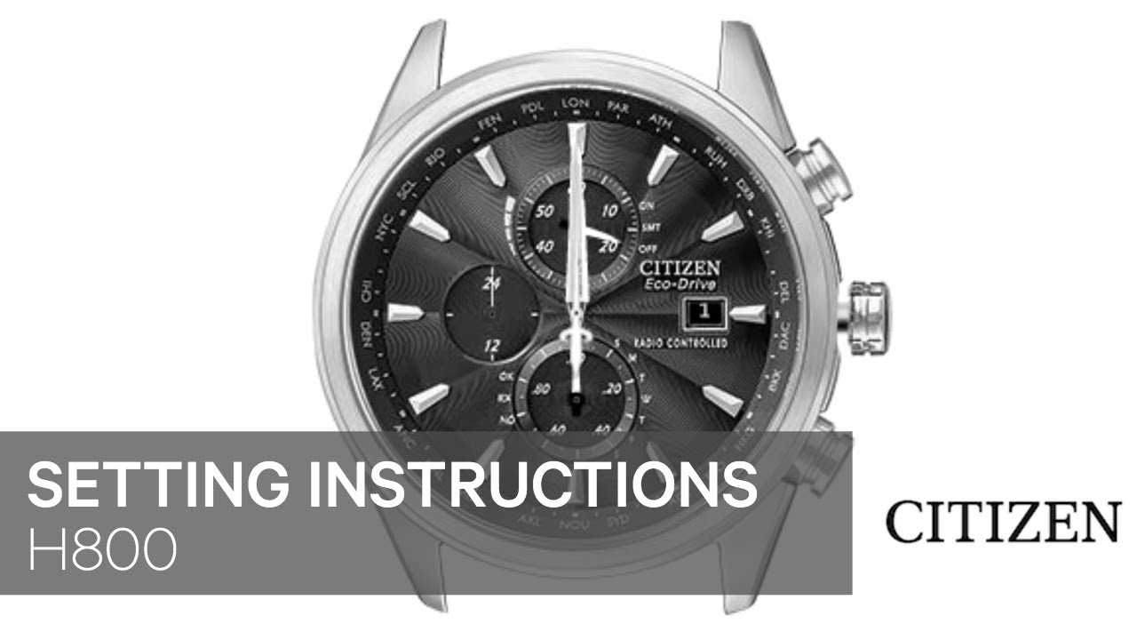 citizen wr 200 instruction manual