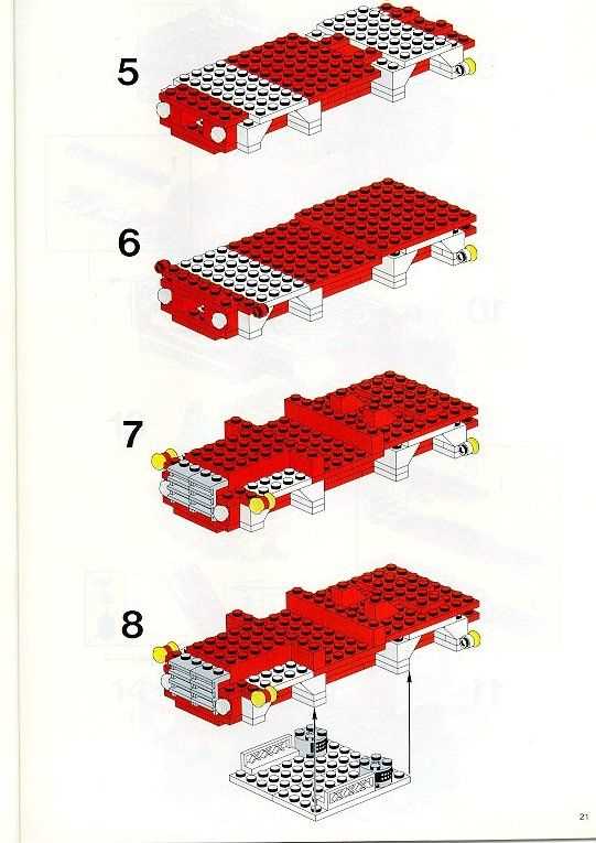 lego ferrari instruction manual