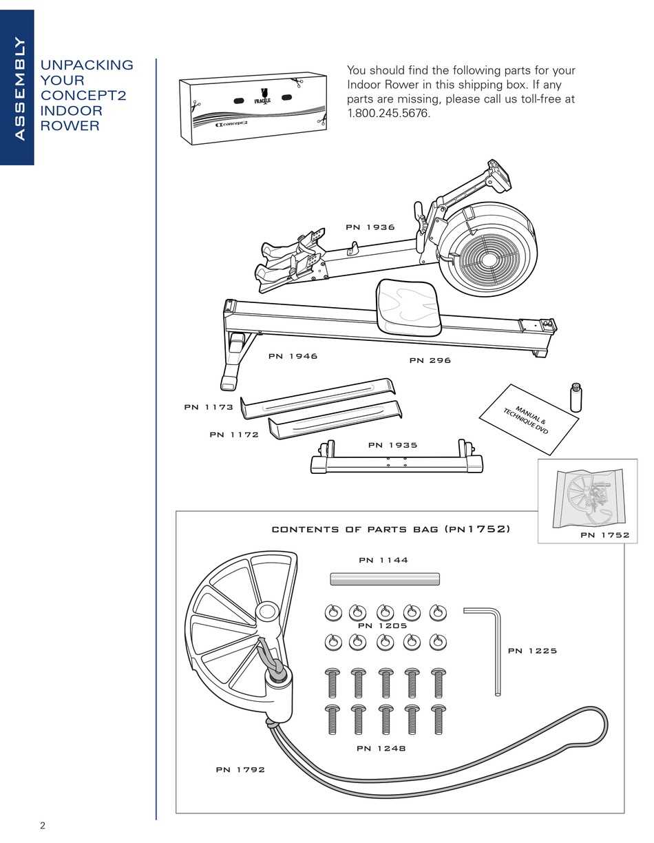 concept 2 instruction manual