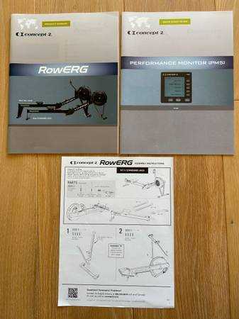 concept 2 instruction manual