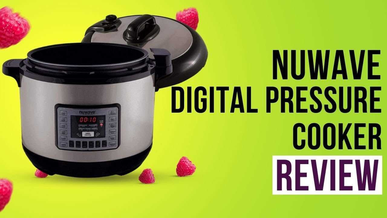 nuwave pressure cooker instruction manual