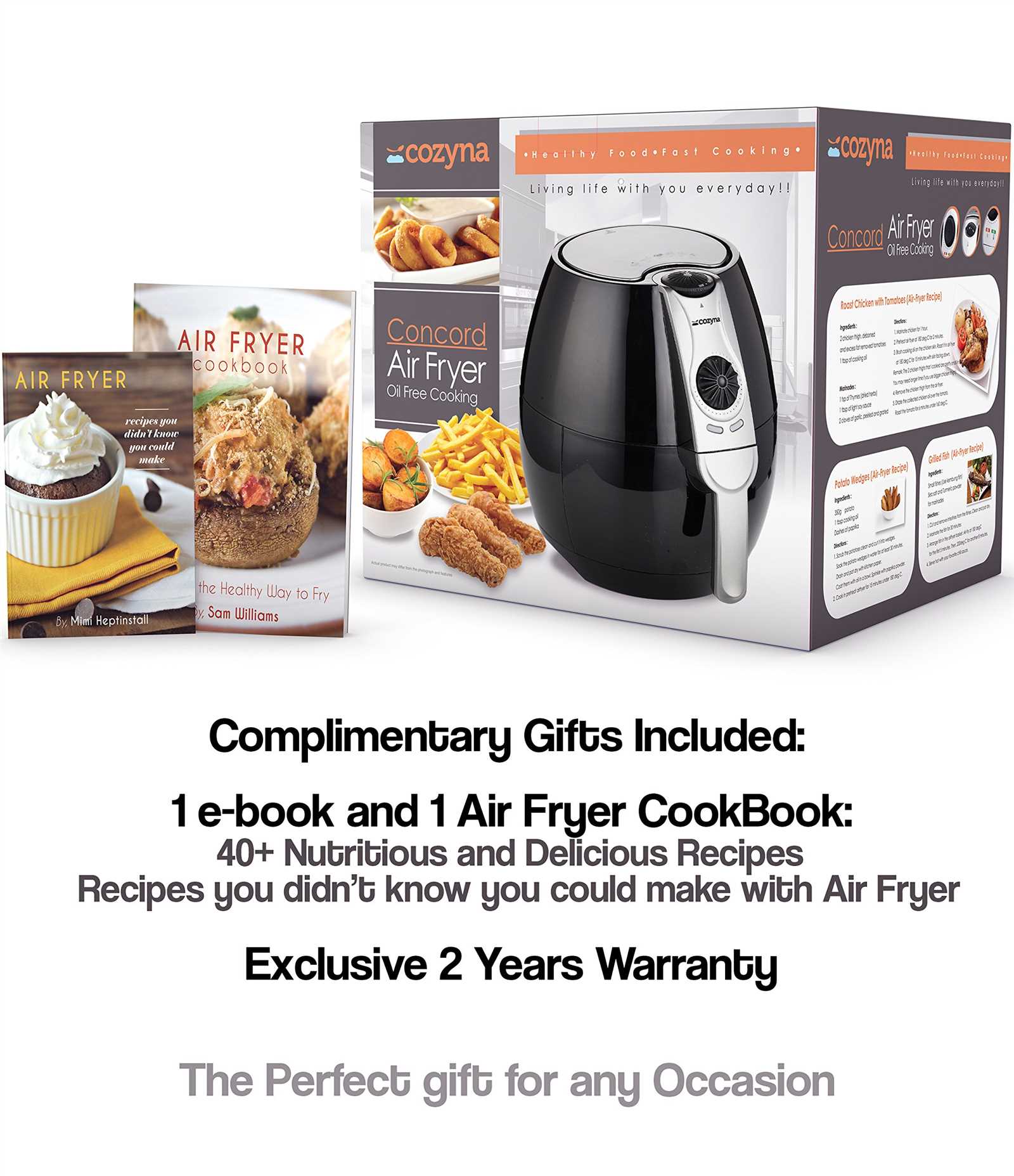 cozyna air fryer instruction manual