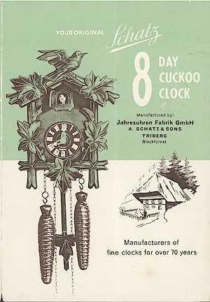 cuckoo clock instructions manual