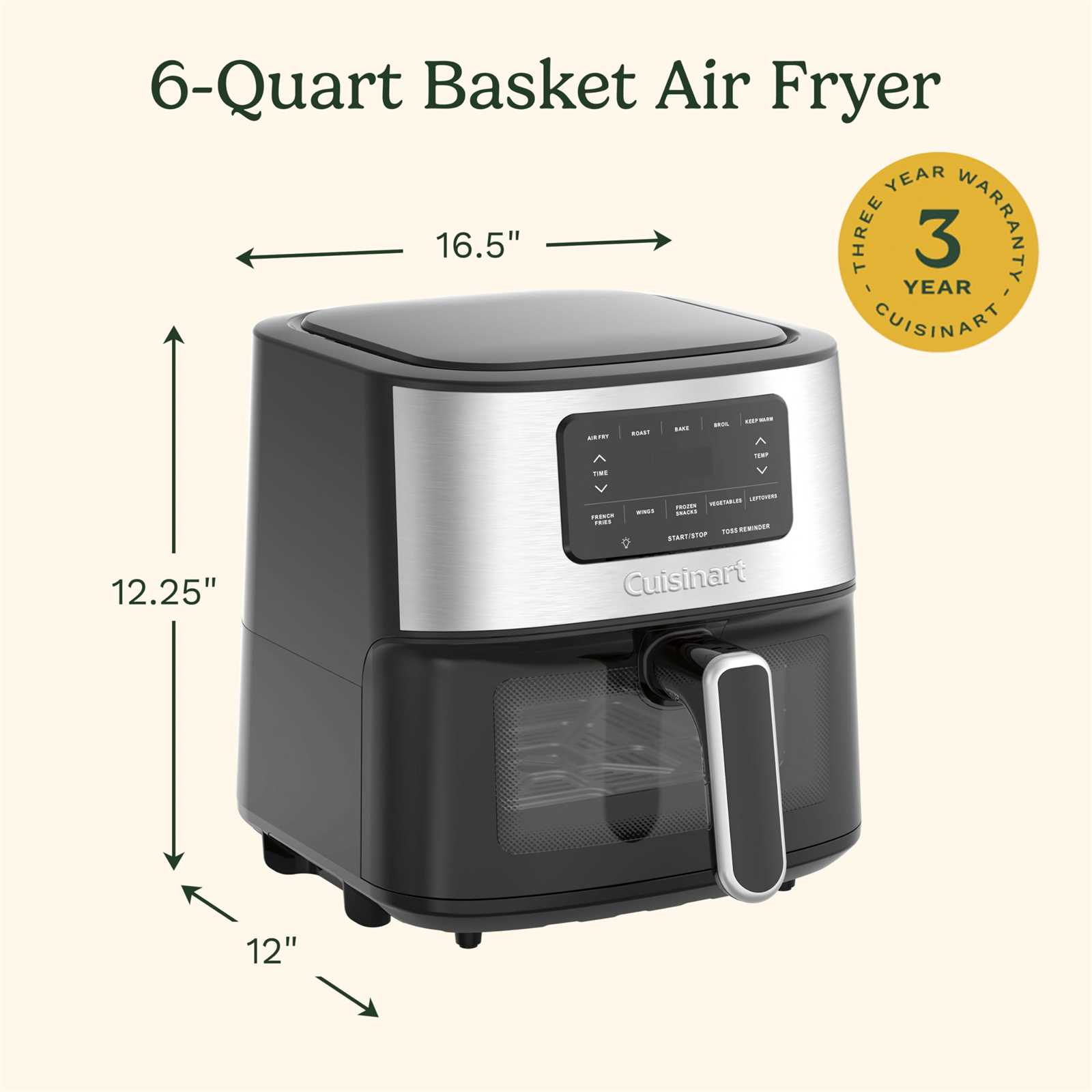 cuisinart air fryer instruction manual