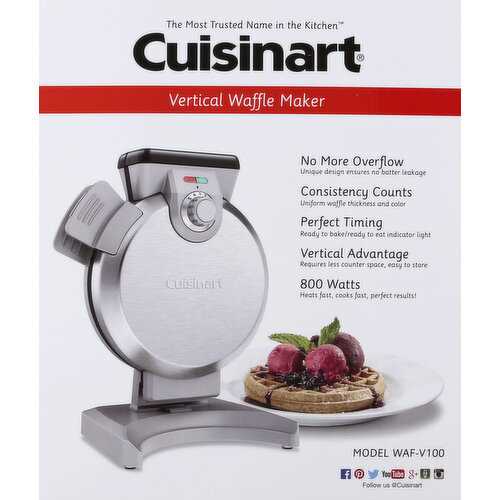 cuisinart waffle maker instruction manual