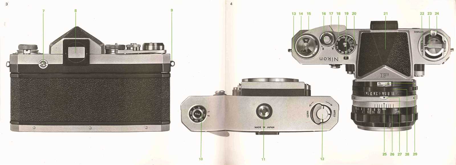 nikon f instruction manual