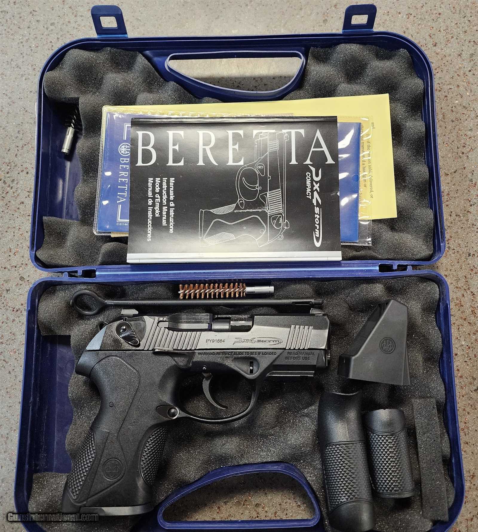 beretta px4 storm instruction manual