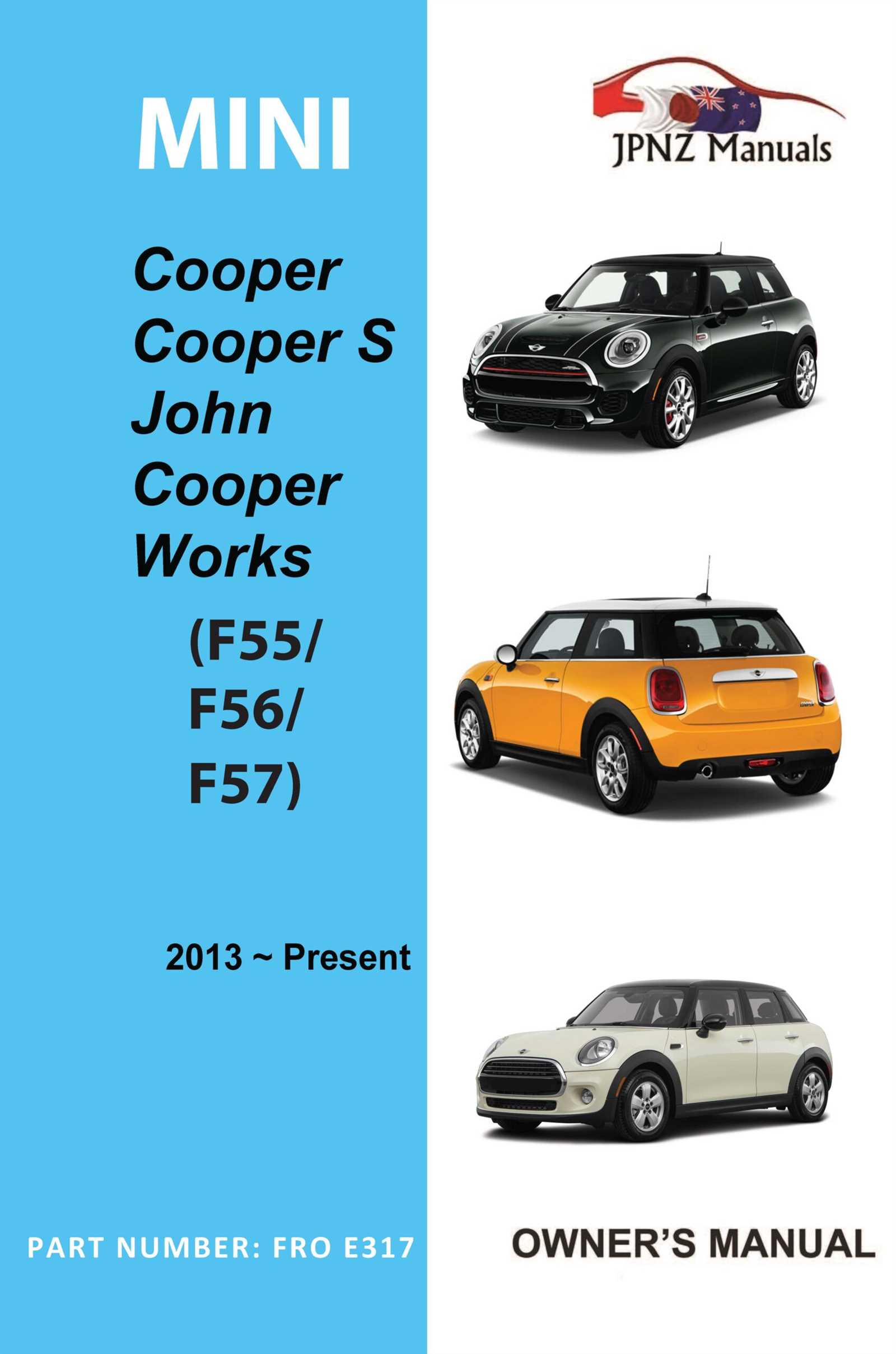 mini cooper instruction manual