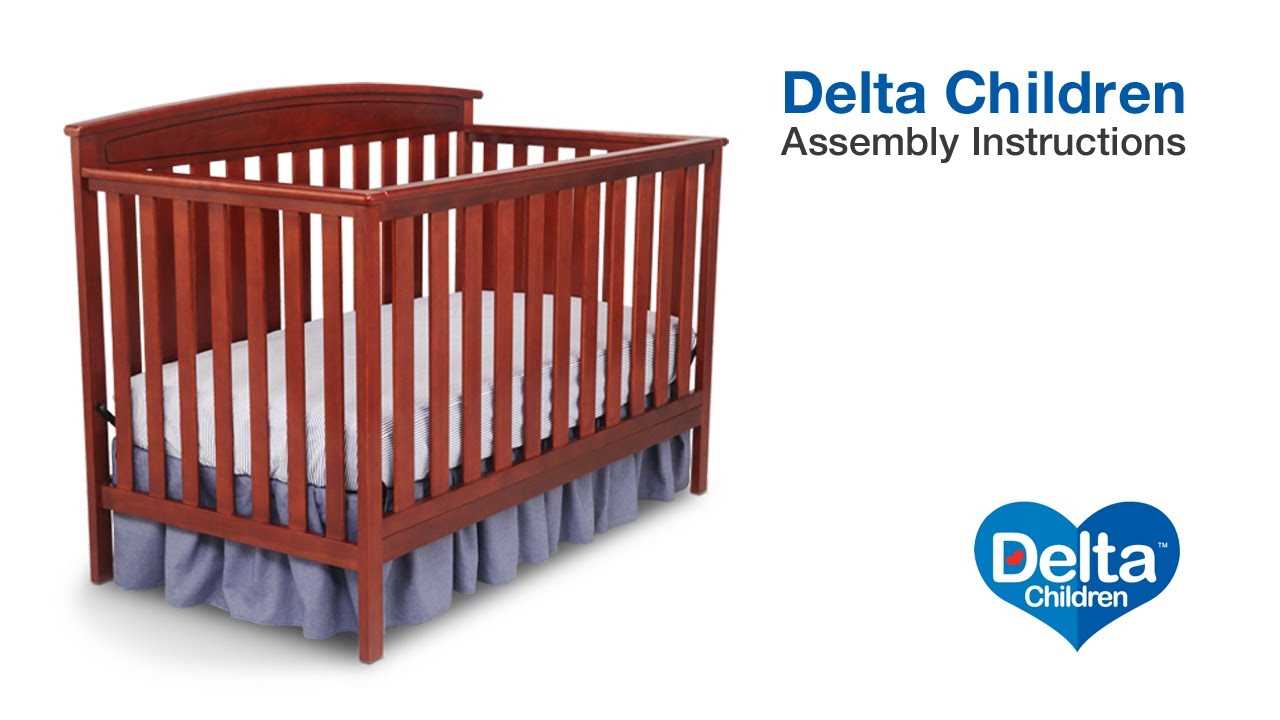 delta canton 4 in 1 crib instructions manual