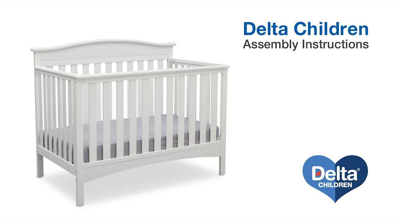 delta canton 4 in 1 crib instructions manual